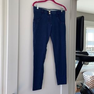 Freddy dark denim skinny jeggings